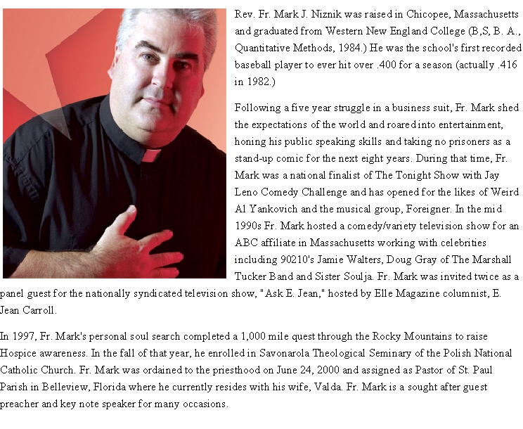 Fr. Mark's Bio
